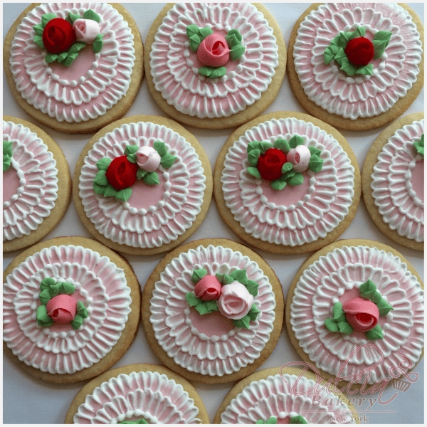 Brush Embroidery Roses